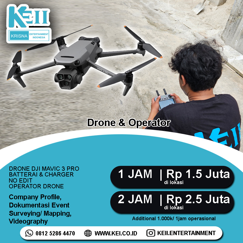 Sewa Drone dan Operator