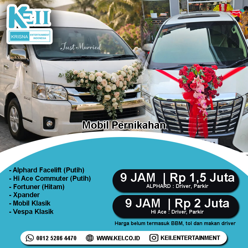 Sewa Mobil Wedding